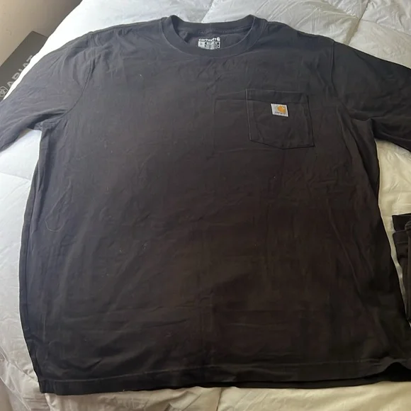 Carhartt Loose Fit Men’s short sleeve tee shirts size XL  Black NWOT Lot of 2 - Picture 5 of 6